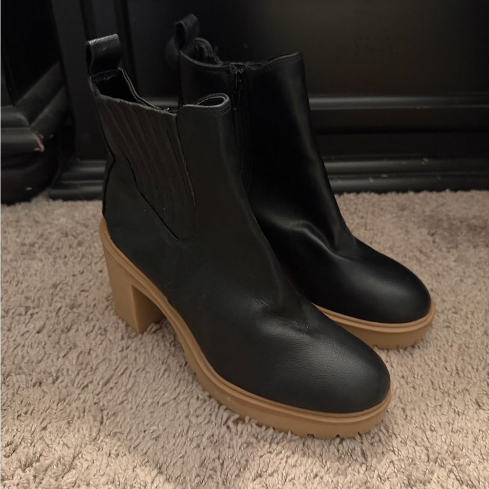 Dolce Vita Chunky Heel Ankle Boots
